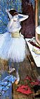 Dressing Canvas Paintings - Dancer in Her Dressing Room I